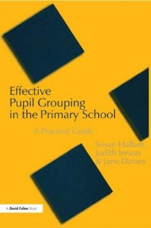 Effective Pupil Grouping in the Primary School: A Practical Guide by Susan Hallam