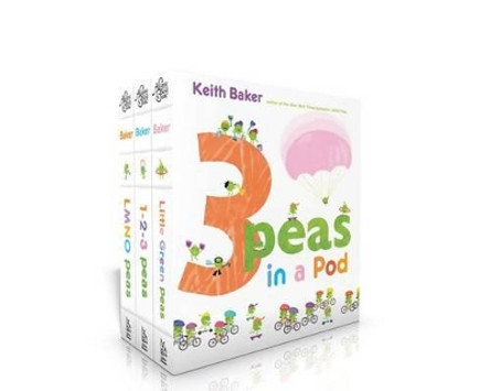 3 Peas in a Pod: LMNO Peas; 1-2-3 Peas; Little Green Peas by Keith Baker