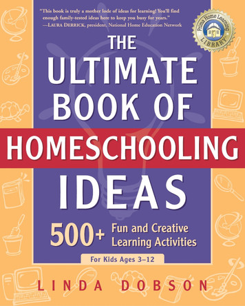 Ultimate Bk Of Homeschooling by Linda Dobson