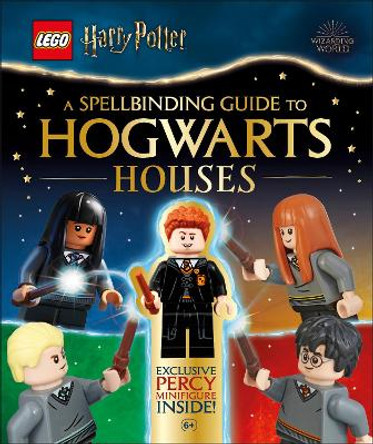 LEGO Harry Potter A Spellbinding Guide to Hogwarts Houses: With Exclusive Percy Weasley Minifigure by Julia March