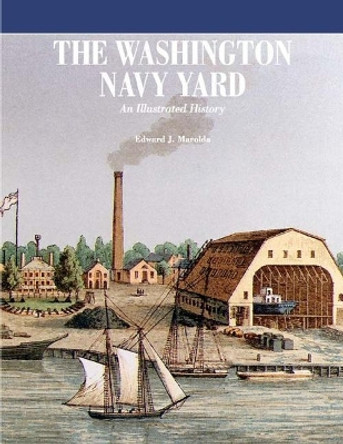 The Washington Navy Yard (Black and White) by Edward J Marolda