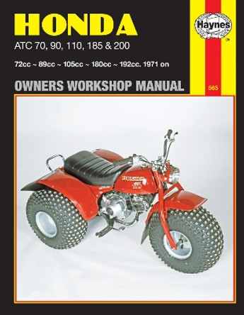 Honda ATC70, 90, 110, 185 & 200 (71 - 85) by Haynes Publishing