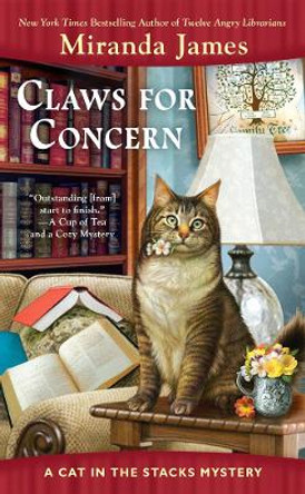 Claws For Concern: Cat in the Stacks Mystery #9 by Miranda James