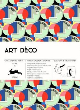 Art Deco: Gift & Creative Paper Book Vol. 75 by Pepin Van Roojen