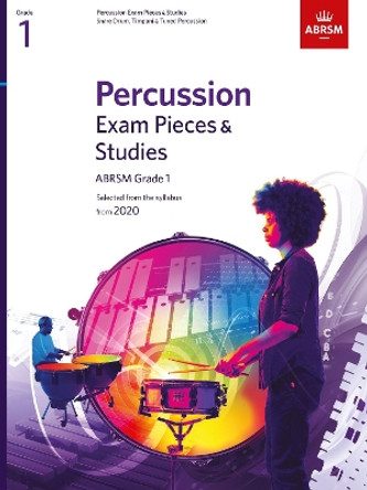 Percussion Exam Pieces & Studies, ABRSM Grade 1: Selected from the syllabus from 2020 by ABRSM