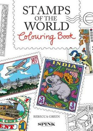 The Stamps of the World Colouring Book by Rebecca Green