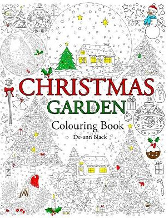 Christmas Garden: Colouring Book by de-Ann Black