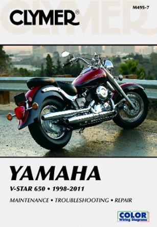 Clymer Yamaha V-Star 650 1998-201 by Haynes 9781599696195