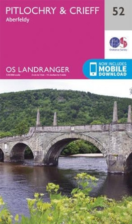 Pitlochry & Crieff by Ordnance Survey 9780319261507