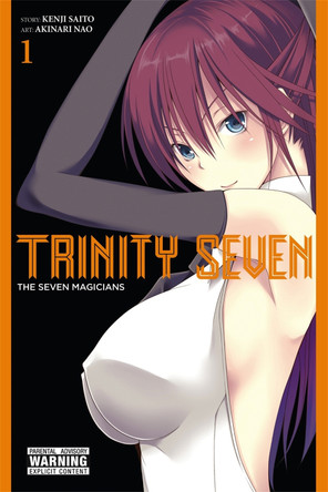 Trinity Seven, Vol. 1: The Seven Magicians by Kenji Saitou 9780316302210 Trinity Seven, Vol. 1: The Seven Magicians by Kenji Saitou 9780316302210