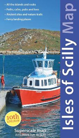 Isles of Scilly Map by Friendly Guides 9781904645313