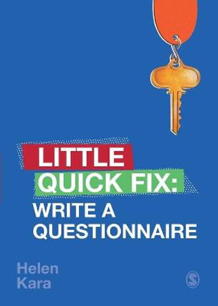 Write a Questionnaire: Little Quick Fix by Helen Kara