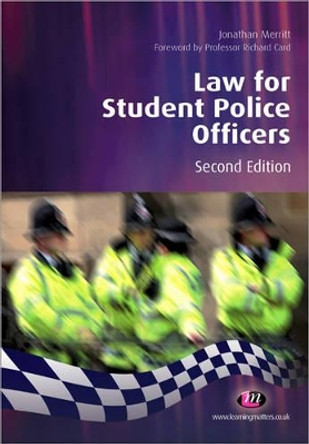 Law for Student Police Officers by Jonathan Merritt 9781844452507