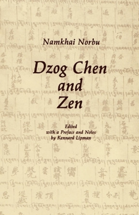 Dzog Chen and Zen by Namkhai 9780931892080