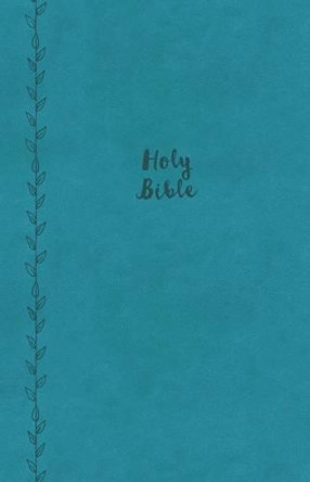 KJV, Value Thinline Bible, Compact, Leathersoft, Blue, Red Letter Edition, Comfort Print: Holy Bible, King James Version by Zondervan 9780718098025