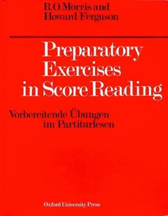 Preparatory Exercises in Score Reading by R. O. Morris 9780193214750