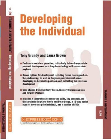 Developing the Individual: Training and Development 11.9 by Tony Grundy 9781841124506