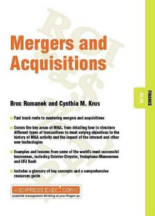 Mergers and Acquisitions: Finance 05.09 by Broc Romanek 9781841123394