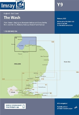 Imray Chart Y9: The Wash by Imray 9781786790040