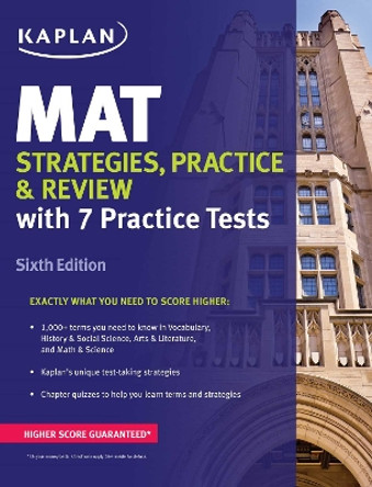 MAT Strategies, Practice & Review by Kaplan Test Prep 9781506211121