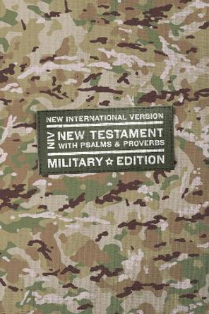 NIV, New Testament with Psalms and Proverbs, Military Edition, Compact, Paperback, Military Camo, Comfort Print by Zondervan 9780310461272