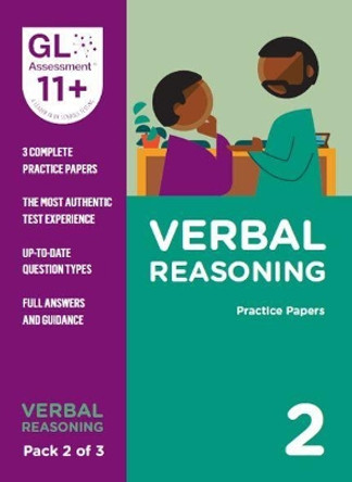 11+ Practice Papers Verbal Reasoning Pack 2 (Multiple Choice) by GL Assessment 9780708727621