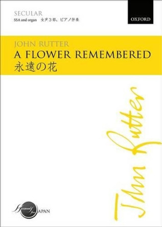 A flower remembered by John Rutter 9780193405004