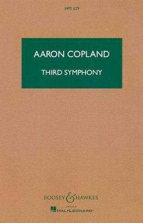 Symphony No. 3: Hawkes Pocket Scores Hps 629 by Aaron Copland 9781617804700