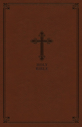 KJV, Value Thinline Bible, Compact, Leathersoft, Brown, Red Letter Edition, Comfort Print: Holy Bible, King James Version by Thomas Nelson 9780785225874