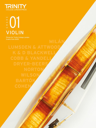 Trinity College London Violin Exam Pieces 2020-2023: Grade 1 by Trinity College London 9780857368225
