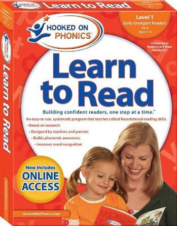 Hooked on Phonics Learn to Read - Level 1: Early Emergent Readers (Pre-K - Ages 3-4) by Hooked on Phonics 9781940384108