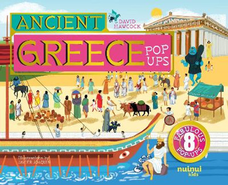 Ancient Greece Pop-Ups by David Hawcock 9782889754144