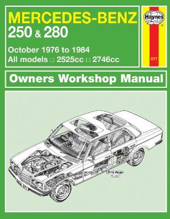 Mercedes-Benz 250 & 280 123 Series Petrol Owner's: 76-84 by Haynes Publishing 9780857337399