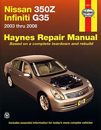 Nissan 350Z & Infiniti by Haynes Publishing 9781563927232