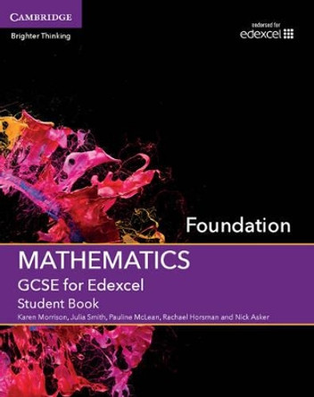 GCSE Mathematics for Edexcel Foundation Student Book by Karen Morrison 9781107448025