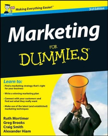 Marketing For Dummies by Ruth Mortimer 9781119965169