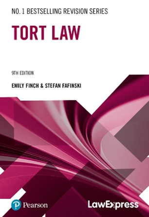 Law Express Revision Guide: Tort Law by Stefan Fafinski 9781292439068