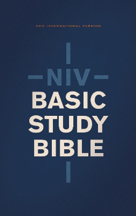NIV, Basic Study Bible, Economy Edition, Paperback, Blue, Red Letter by Zondervan 9780310461043