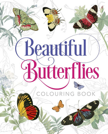 Beautiful Butterflies Colouring Book by Peter Gray 9781789502701