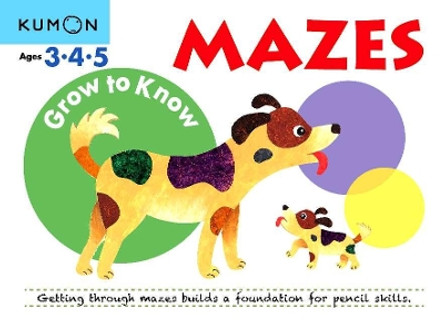 Grow to Know Mazes: Ages 3 4 5 by Publishing Kumon 9781941082188