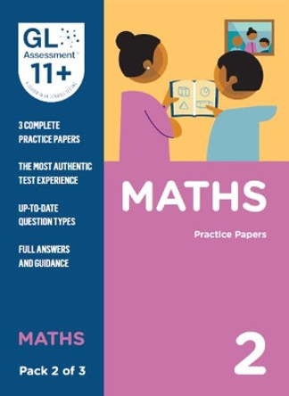 11+ Practice Papers Maths Pack 2 (Multiple Choice) by GL Assessment 9780708727591