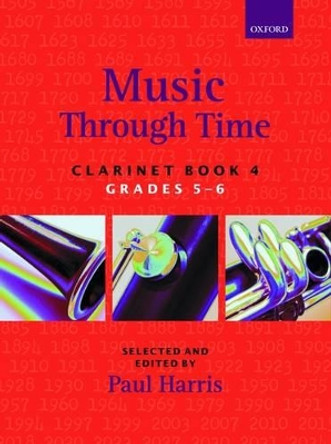 Music through Time Clarinet Book 4 by Paul Harris 9780193356863