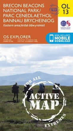 Brecon Beacons National Park / Parc Cenedlaethol Bannau Brycheiniog - Eastern Area / Ardal Ddwyreiniol by Ordnance Survey 9780319469316