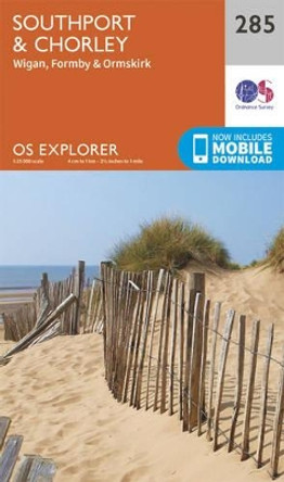 Southport and Chorley by Ordnance Survey 9780319244821