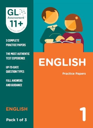 11+ Practice Papers English Pack 1 (Multiple Choice) by GL Assessment 9780708727553