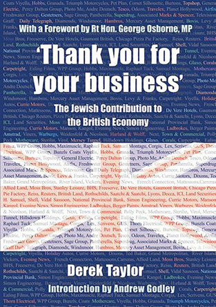 Thank you for your business: The Jewish Contribution to the British Economy by Taylor Derek 9780853039167