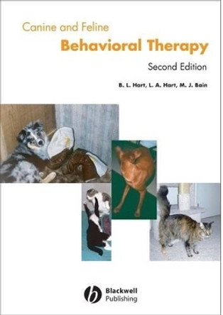 Canine and Feline Behavior Therapy by Benjamin L. Hart 9780683039122