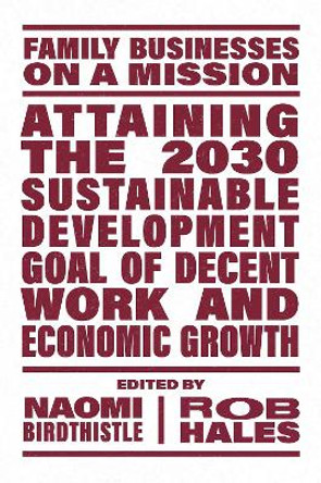 Attaining the 2030 Sustainable Development Goal of Decent Work and Economic Growth by Naomi Birdthistle 9781803824901