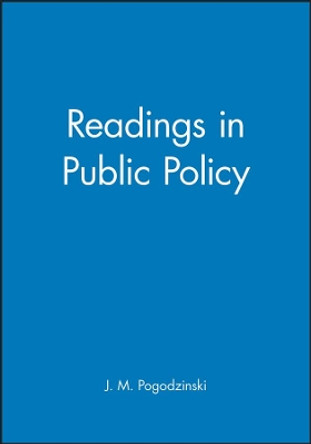 Reading in Public Policy by Pogodzinski 9781557865212