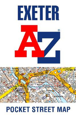 Exeter A-Z Pocket Street Map by A-Z maps